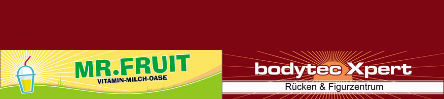 Logo Mr. Fruit und Bodytec